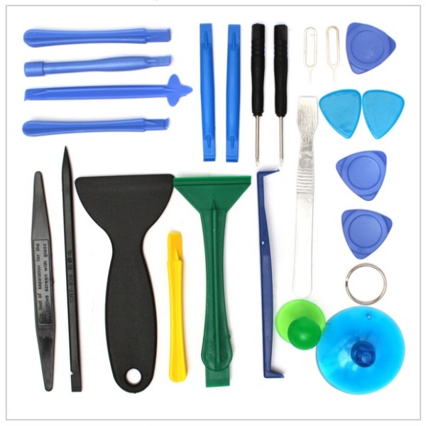 Screwdriver kit for repair and disassemble, telephones, electronics and others, 25 in 1